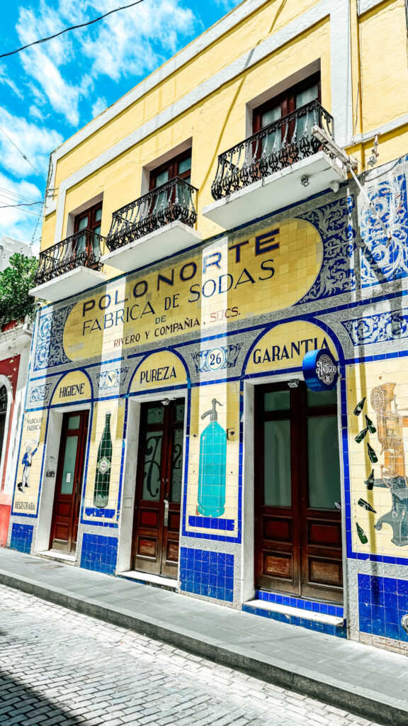 A storefront in Old San Juan in Puerto Rico